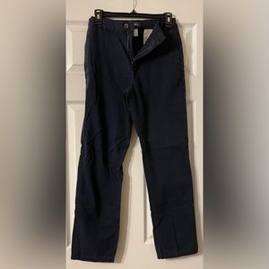 Navy chinos
